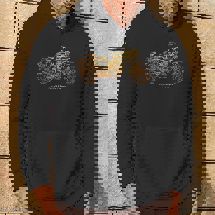 ヴィンテージ クラシック オートバイ 900S デスモシャツ 自動車tシャツ パーカー ライフスタイル