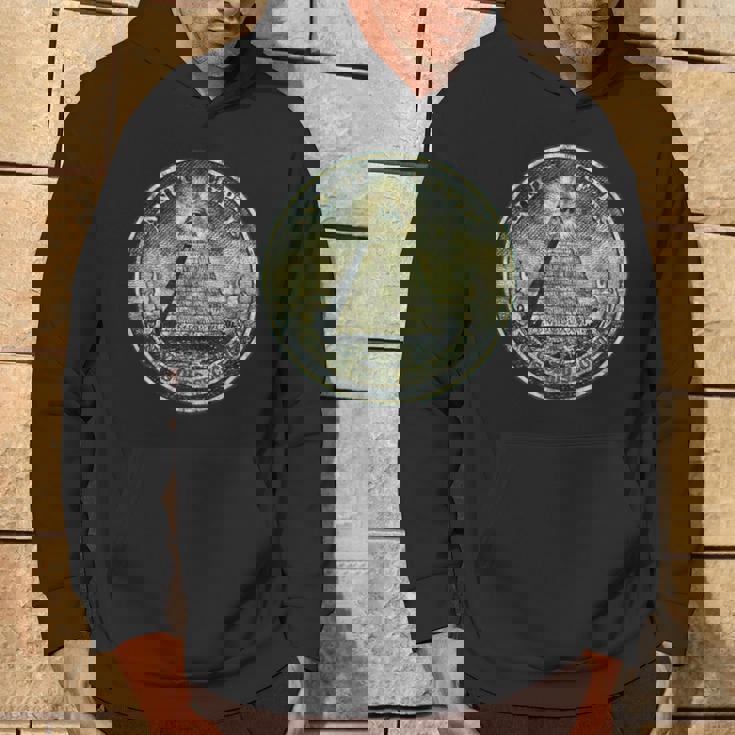 ヴィンテージ ドルビル ノート オールシーイング アイ イルミナティ パーカー ライフスタイル