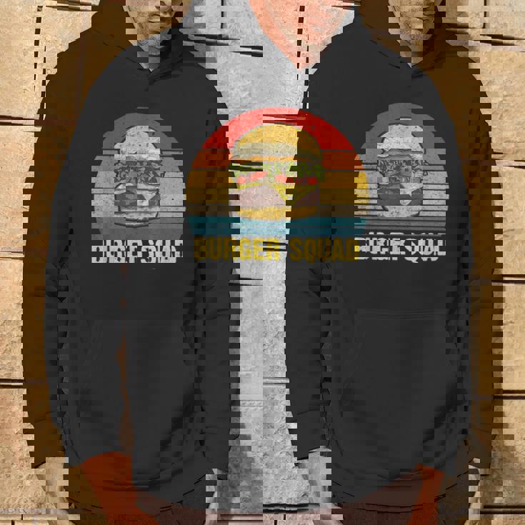 ヴィンテージ バーガー スクワッド チーズバーガー ハンバーガー 恋人へのギフトに パーカー ライフスタイル