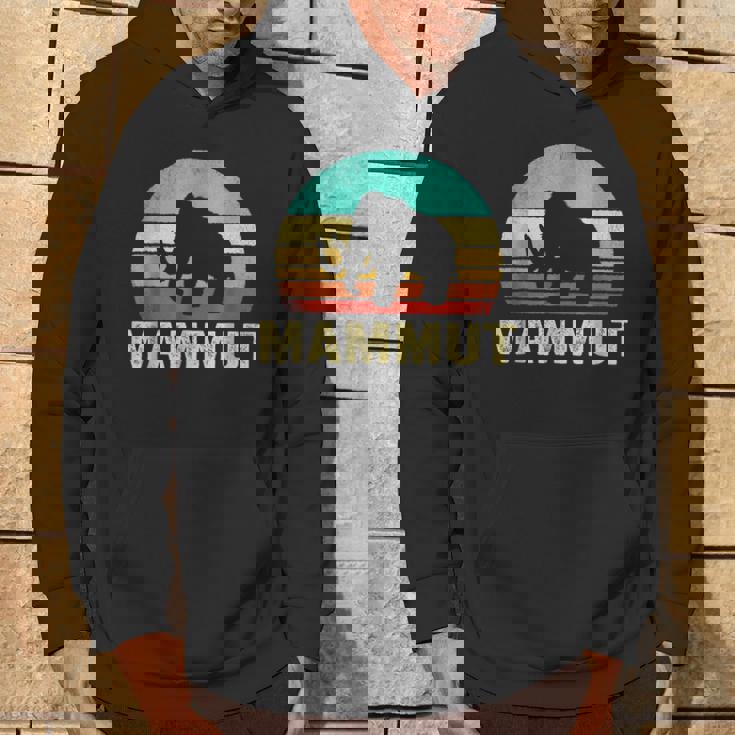 ヴィンテージ マムット サンセット レトロ パーカー ライフスタイル