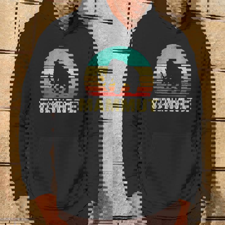 ヴィンテージ マムート サンセット レトロ パーカー ライフスタイル