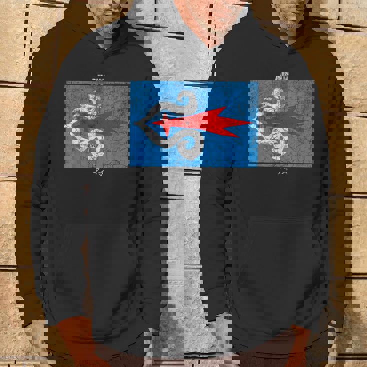 ヴィンテージアイヌ国旗。 パーカー ライフスタイル