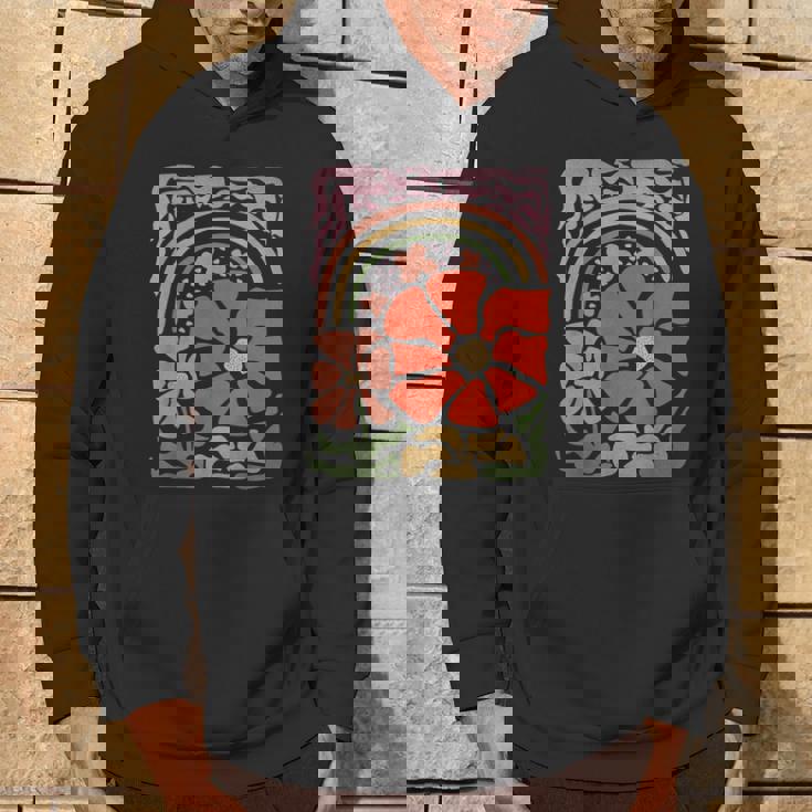 ヴィンテージフラワーレトロルックナチュラルヒッピーバイブ。 パーカー ライフスタイル