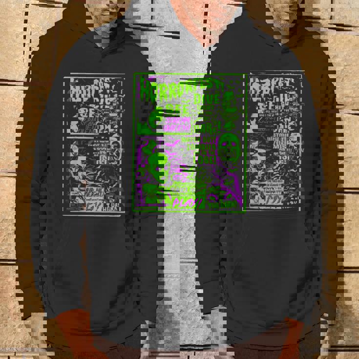 ヴィンテージホラーフェス ハロウィン映画ポスター オールドタイムホラー パーカー ライフスタイル