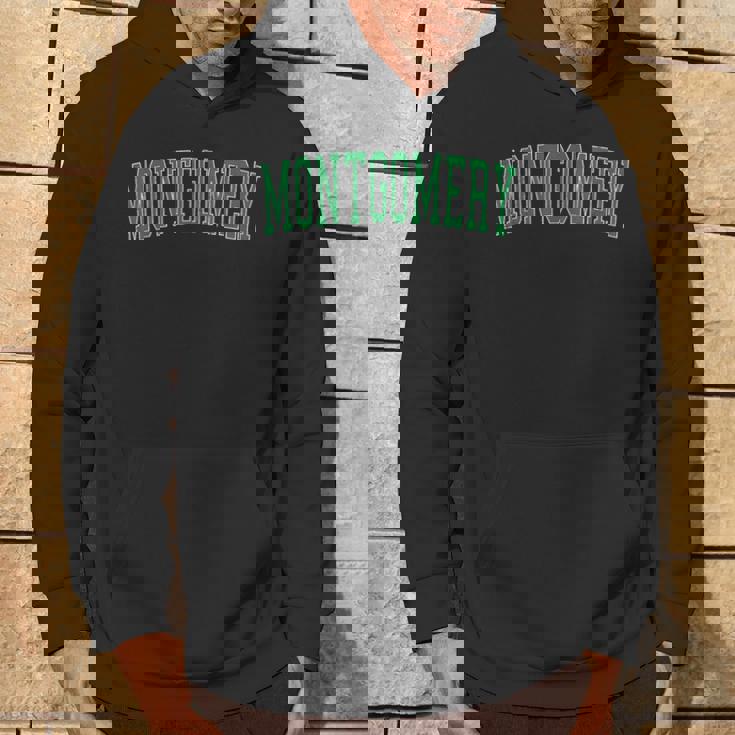 ヴィンテージモンゴメリーilアンティーク調グリーンバーシティスタイル パーカー ライフスタイル