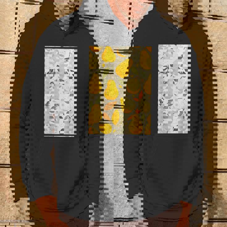 ヴィンテージ柄アート梨 パーカー ライフスタイル