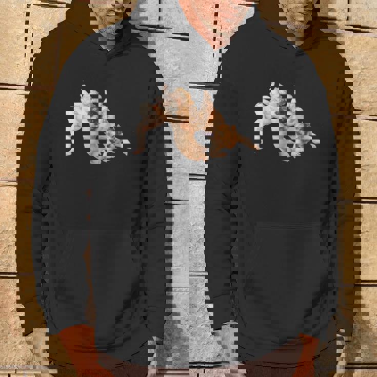 三つの天使 モチーフ、かわいいエンジェル、絵画アート パーカー ライフスタイル