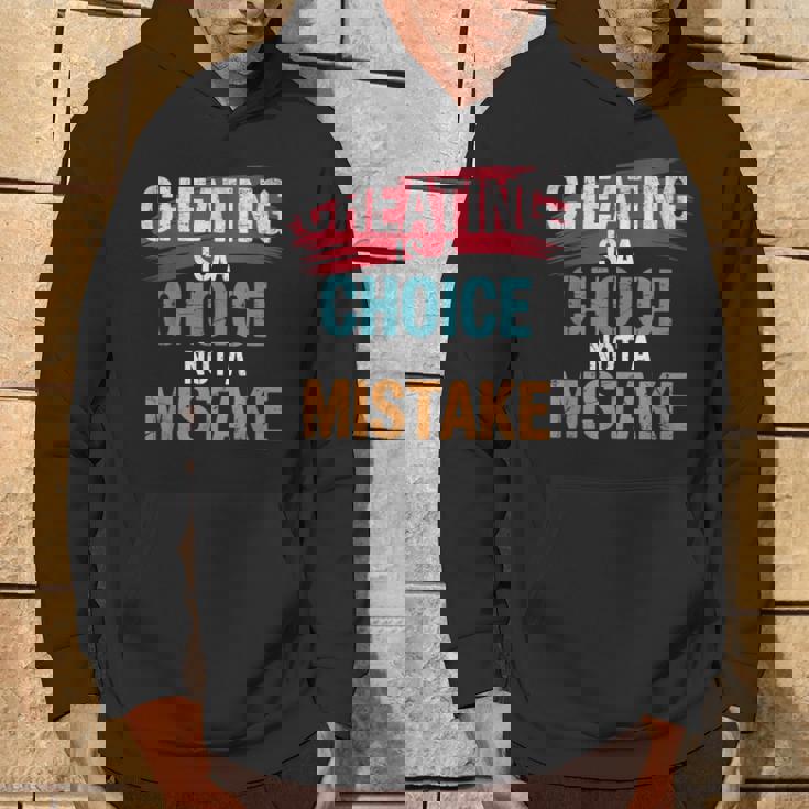 不正行為は選択であり、間違いではない詐欺師失恋のチート パーカー ライフスタイル