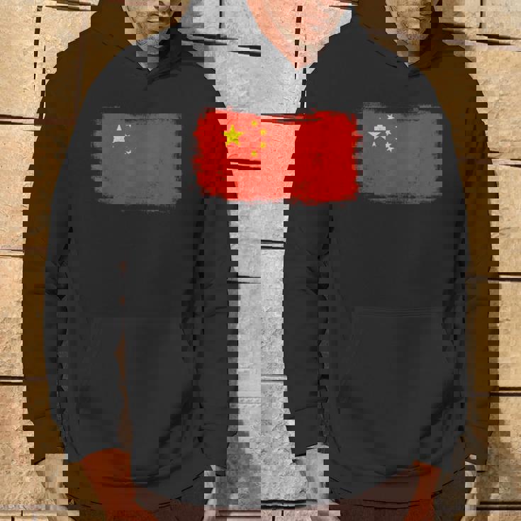 中国中国の国旗 パーカー ライフスタイル