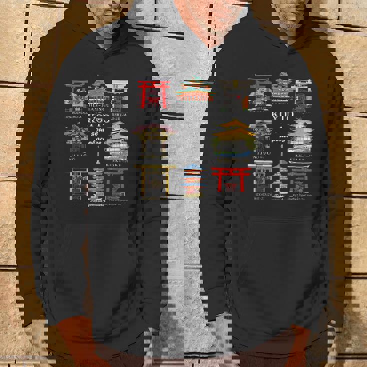 京都・伏見稲荷大社・平安神宮・下鴨神社・地主神社・御金神社・金閣寺・清水寺・二条城 パーカー ライフスタイル