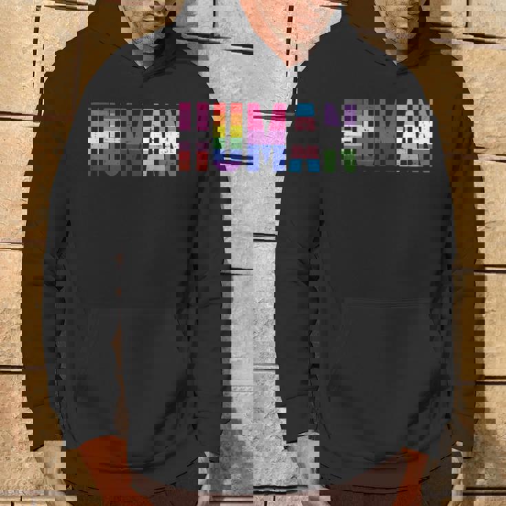 人間のlgbt レズビアン・ゲイ・バイセクシャル トランスジェンダー ジェンダークィア ギフト パーカー ライフスタイル