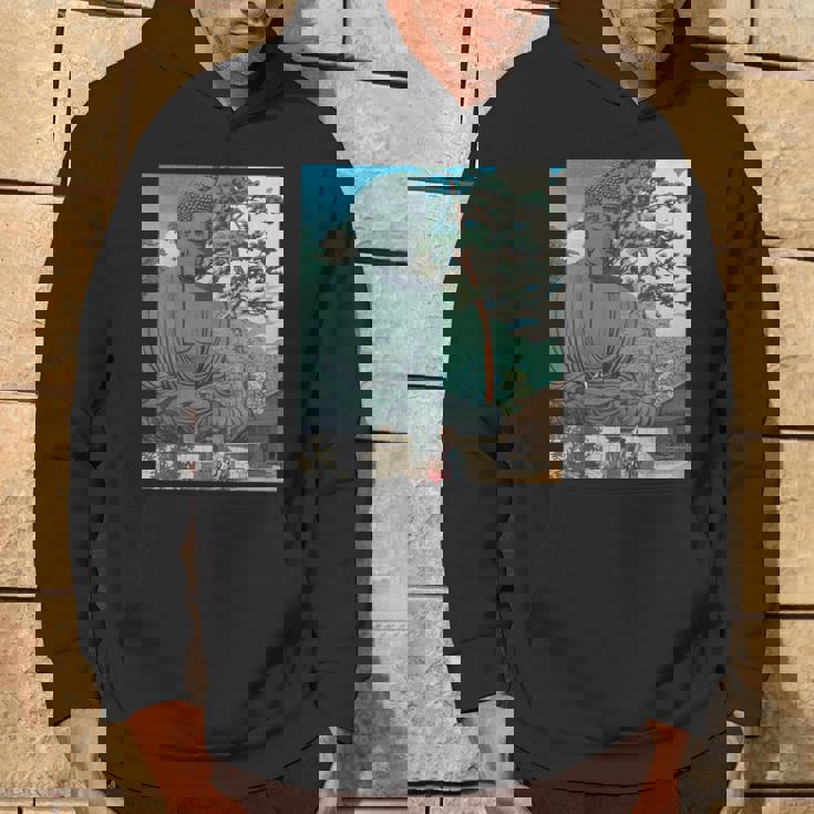 仏 大仏像 仏教 禅 瞑想 パーカー ライフスタイル