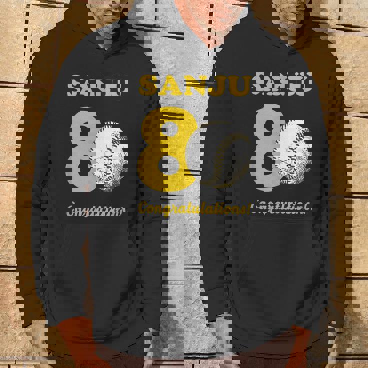 傘寿祝い 野球好き 父 男性 父の日 おしゃれ 野球 80歳 誕生日 パーカー ライフスタイル