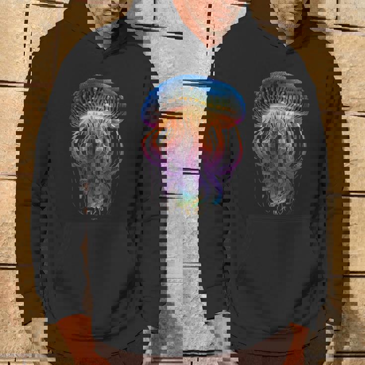 光るクラゲ パーカー ライフスタイル