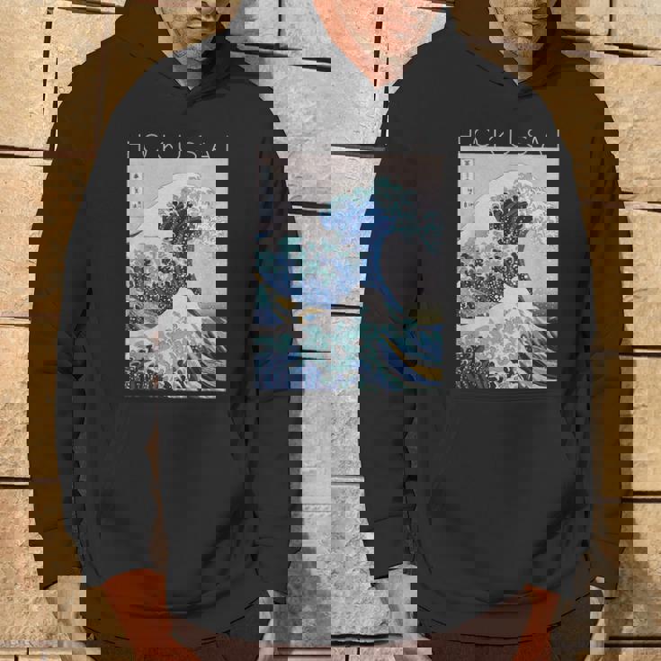 北斎 神奈川沖大波 アーティストのために パーカー ライフスタイル