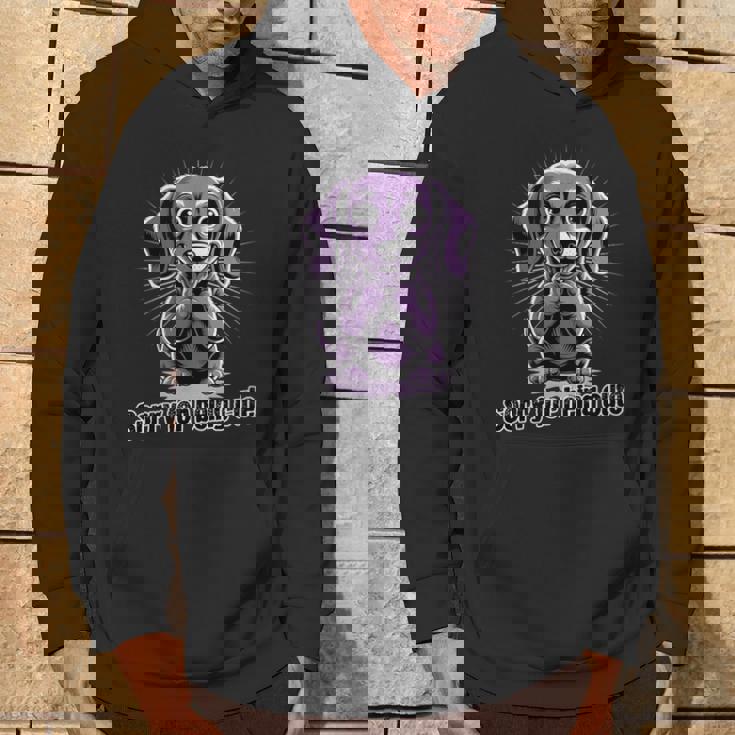 可愛くてごめん。ダックスフンドデザイン パーカー ライフスタイル