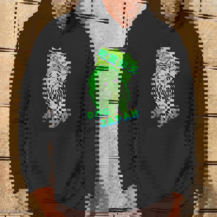 吃驚仰天 グリーン パーカー ライフスタイル