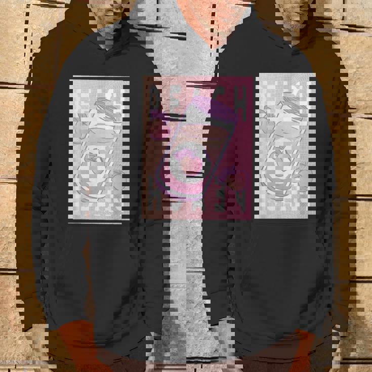 和桃アルコールソフトドリンク 桃 パーカー ライフスタイル