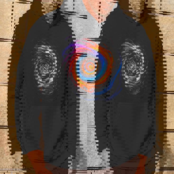 回転するレインボーフレームワールプール。 パーカー ライフスタイル