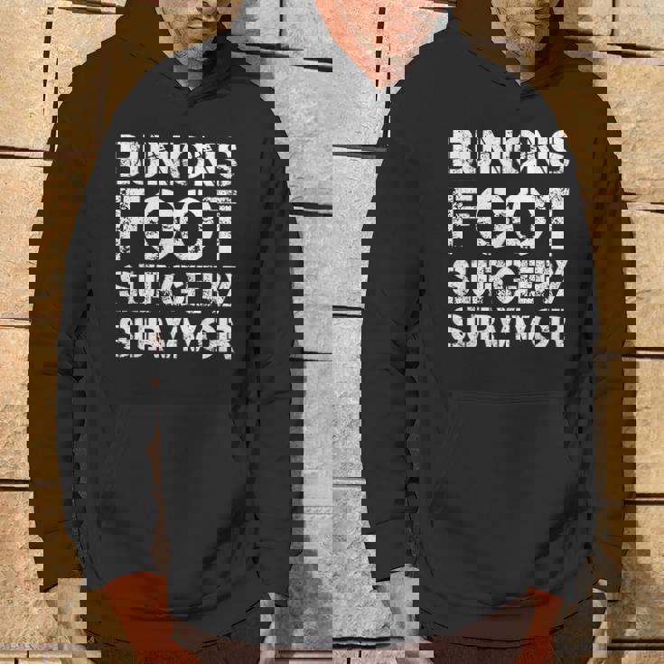 外反母趾足手術サバイバー パーカー ライフスタイル