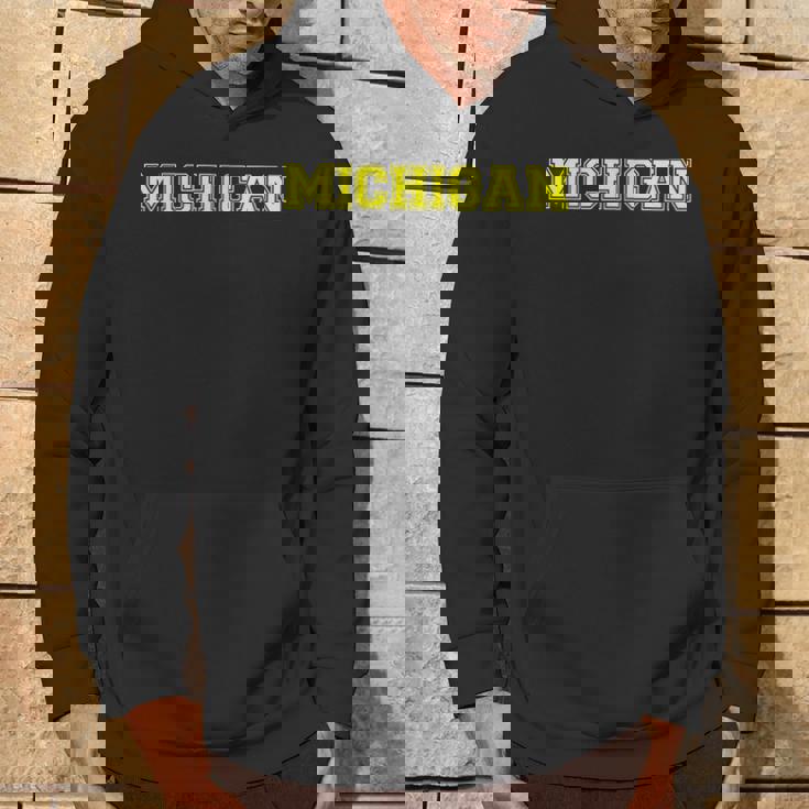 大学スタイル ミシガン スポーツギフト パーカー ライフスタイル