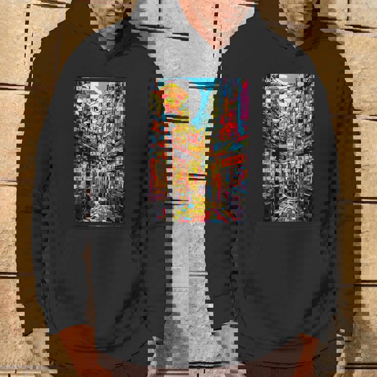 大阪シティポップ ステンドグラス 和美 パーカー ライフスタイル