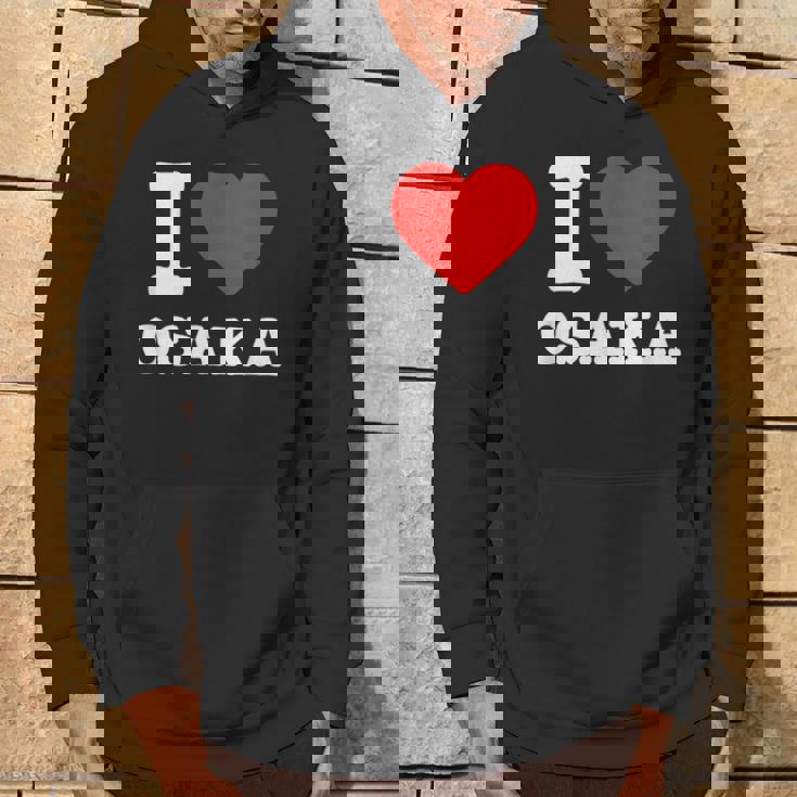 大阪大好き I Love Osaka パーカー ライフスタイル