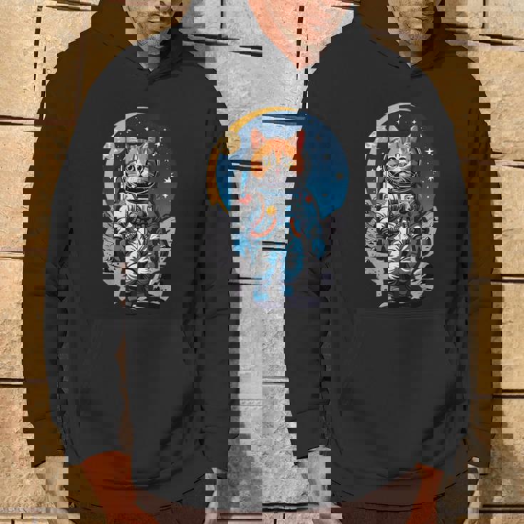 宇宙飛行士 02 宇宙飛行士 猫 パーカー ライフスタイル