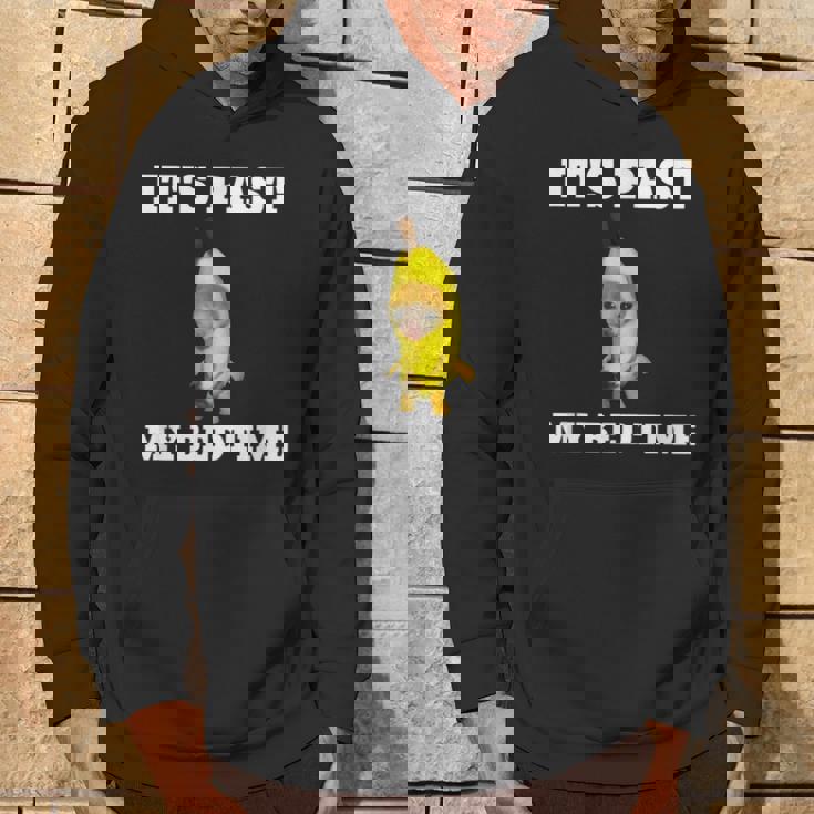 寝る時間が過ぎた面白い猫のミーム パーカー ライフスタイル