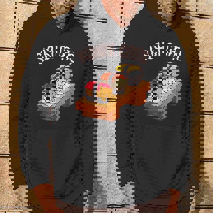 寿司猫 まぐろ 酒たまご パーカー ライフスタイル