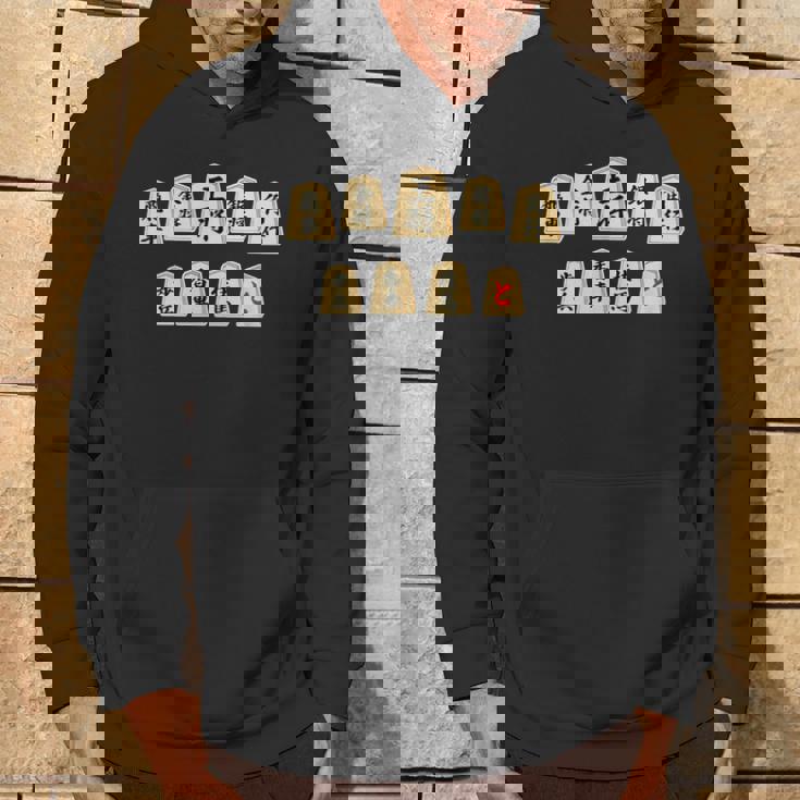 将棋 全駒（王将 金銀 飛車角 香車 桂馬 歩兵 と金）将棋部 棋士【部活】クラブ【変なtシャツ屋さん】イラスト 面白い パーカー ライフスタイル