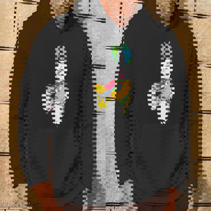 小さめうさぎ星人 Yunaカラー パーカー ライフスタイル