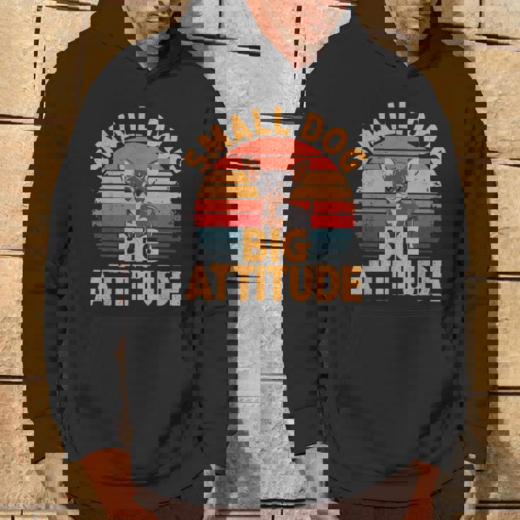 小型犬 大きな態度 レトロ 犬 品種 チワワ パーカー ライフスタイル