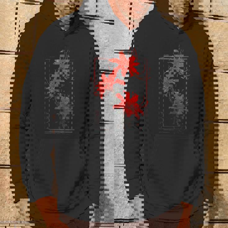 彼岸花 または 曼珠沙華 グランジ 日本の アニメ 美学 パーカー ライフスタイル