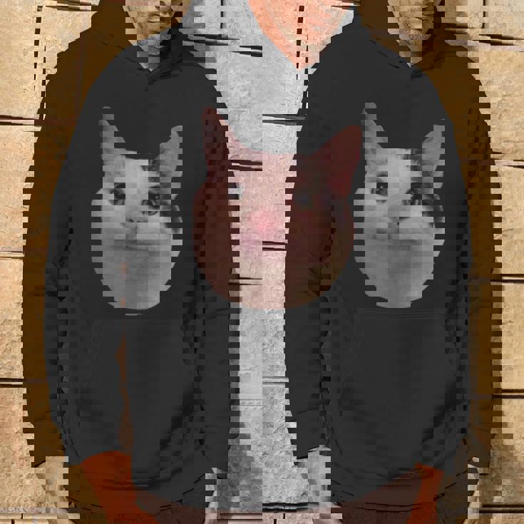 微笑む猫のミームベルーガ パーカー ライフスタイル