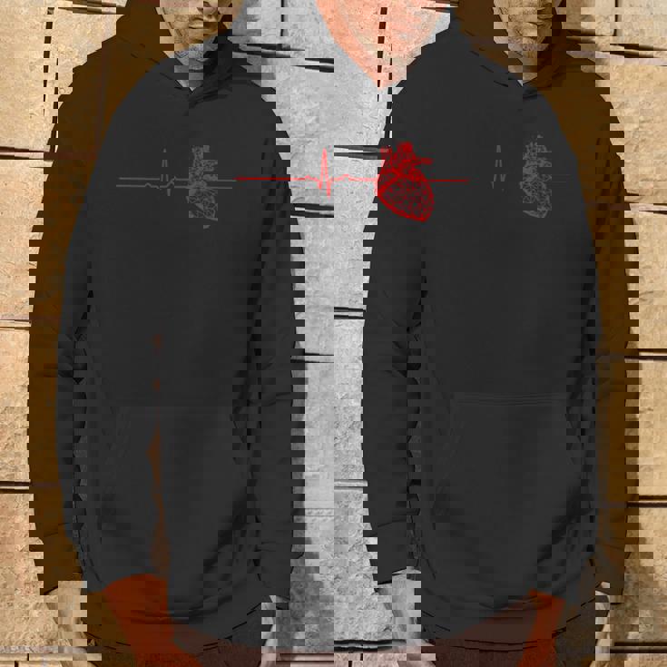 心臓専門医ハートビート Ekg Ecg 心臓心臓病看護師ギフト パーカー ライフスタイル