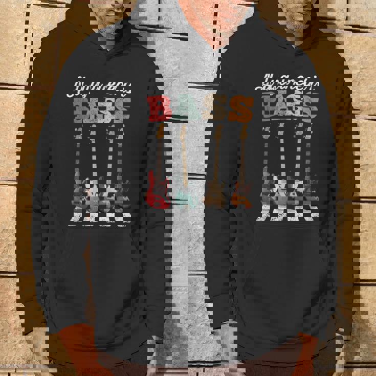 必要なのはベースだけ ベーシストのための有名なクロスウォーク All You Need Is Bass パーカー ライフスタイル