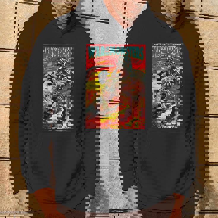 怪獣戦争 怪獣ホラー パーカー ライフスタイル