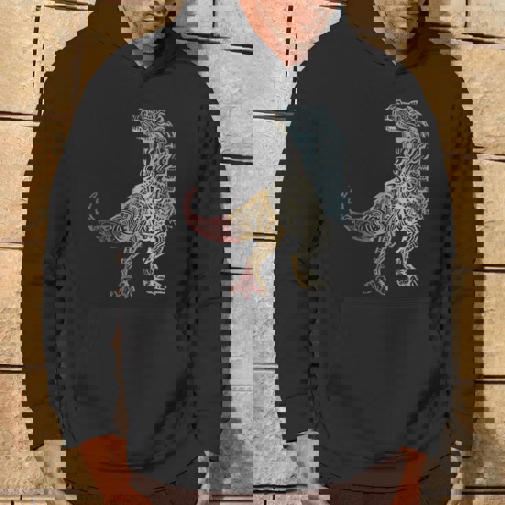 恐竜 レトロスタイル ビンテージ パーカー ライフスタイル