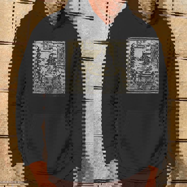 悪魔 オカルト 鬼 召喚 ゴス ホラー 美的 ウッドカット パーカー ライフスタイル