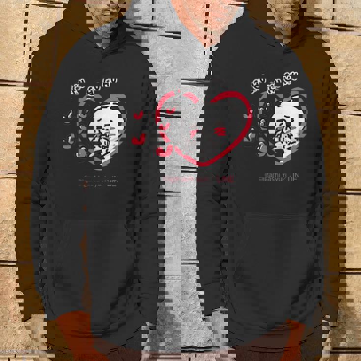 愛しすぎて大好きすぎる。 ペアデザイン にゃんこ パーカー ライフスタイル