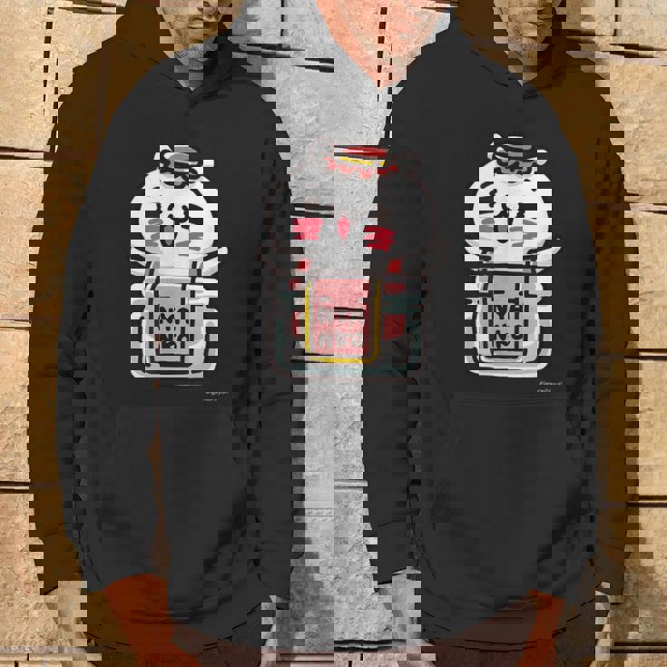 愛しすぎて大好きすぎる。ペアデザインにゃんこジャム ダークカラー パーカー ライフスタイル