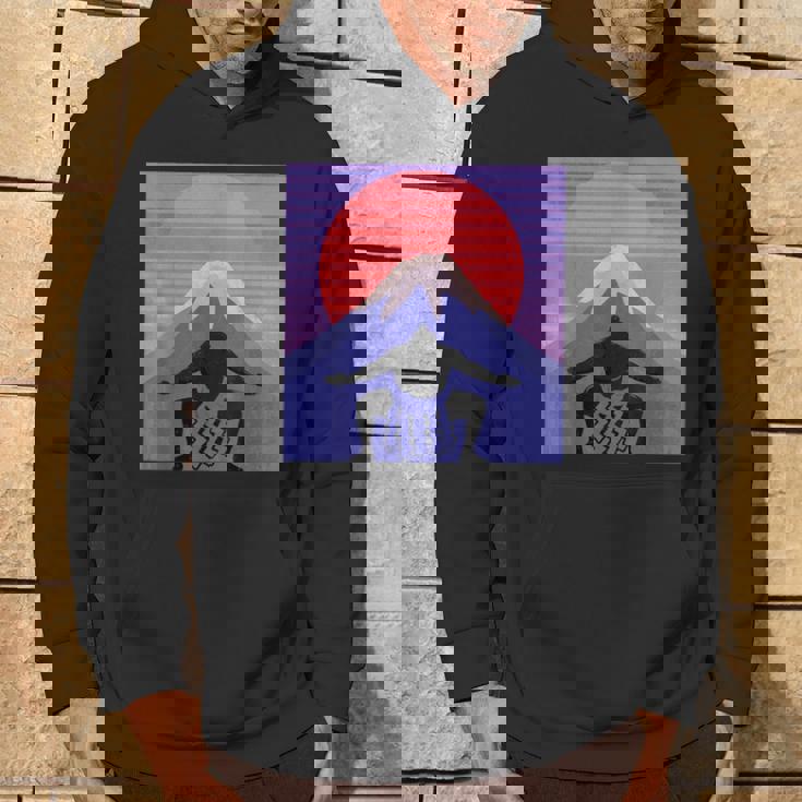 日本の相撲力士は、日本のマワシで 富士山の美学 パーカー ライフスタイル