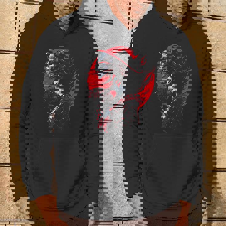 日本の芸者 死神 オタクゴス アニメ アート ファッション 2 パーカー ライフスタイル