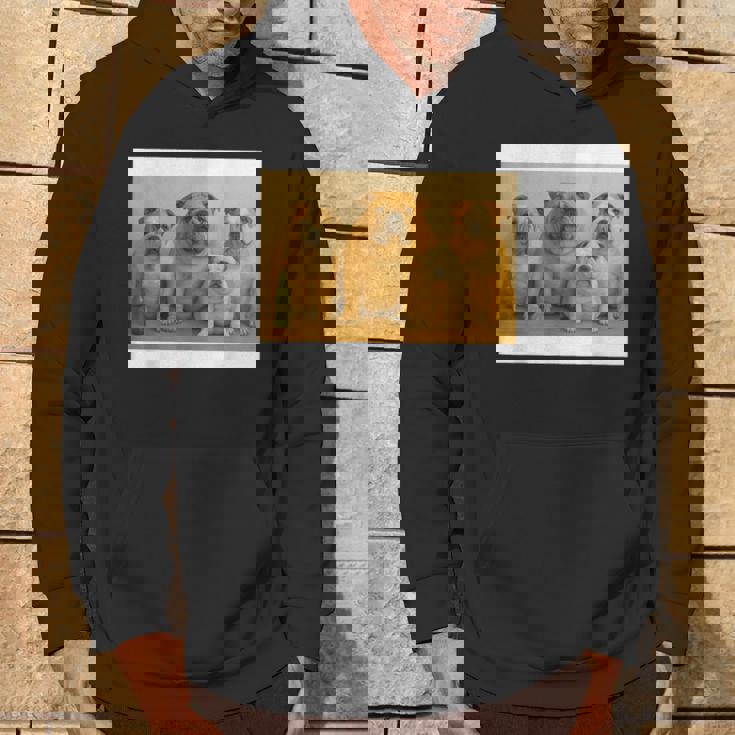 日本ブルドッグファミリー パーカー ライフスタイル