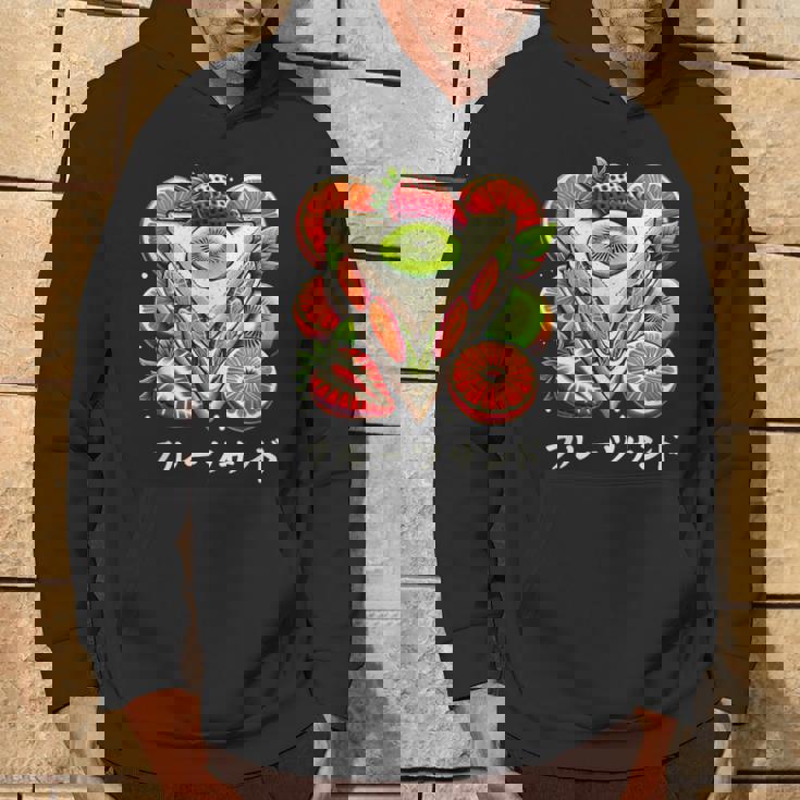 日本産 フルーツサンドイッチ イチゴ キウイ みかん 日本 パーカー ライフスタイル