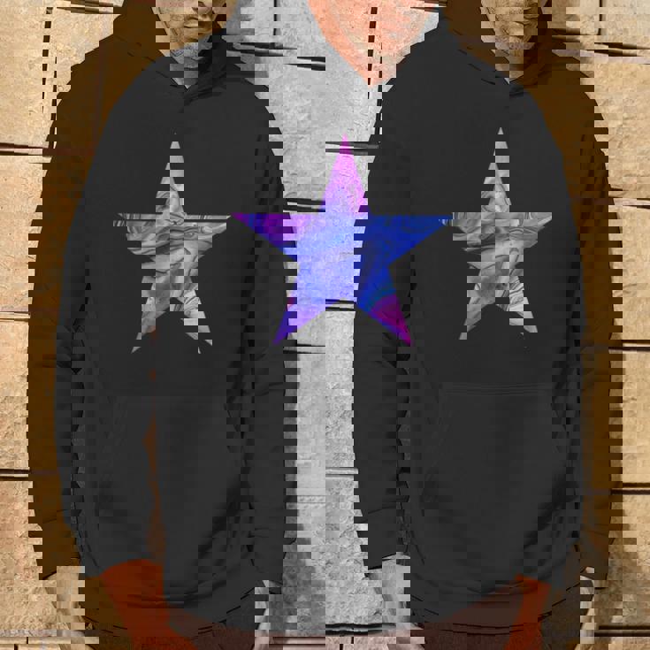 星 ピンク ブルー パープル パーカー ライフスタイル