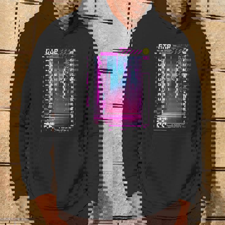 東京サイバーパンク ヴェイパーウェーブ 日本のレトロな雰囲気の美学 パーカー ライフスタイル