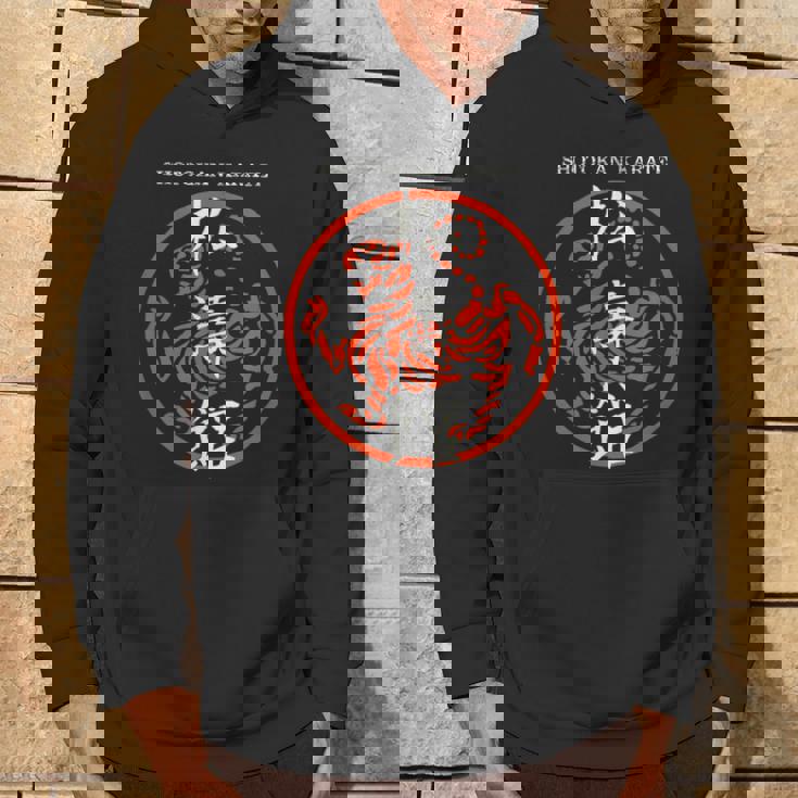 松濤館虎の漢字記号 武道空手道場 パーカー ライフスタイル