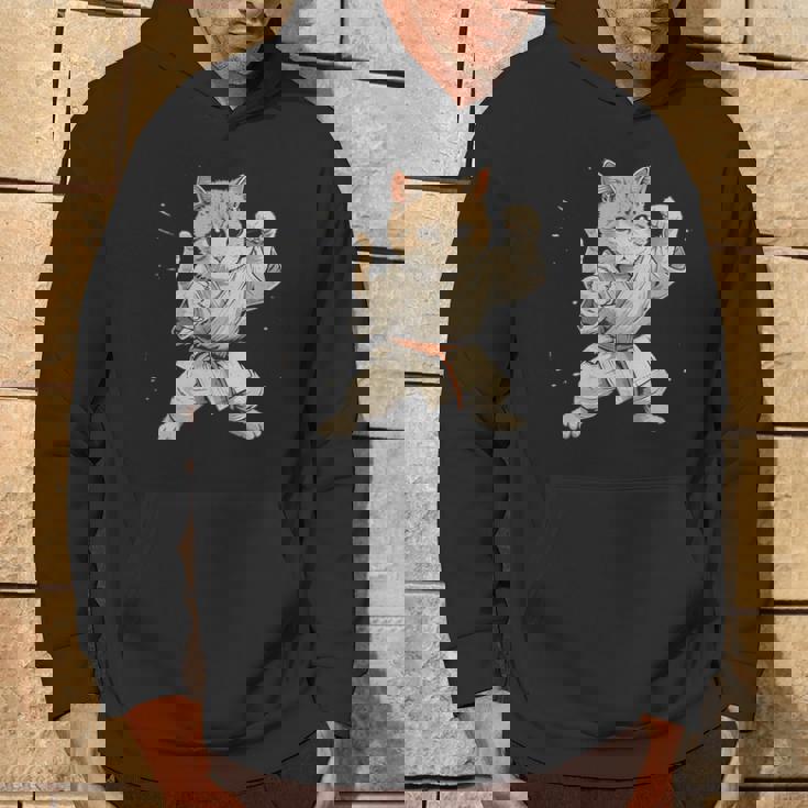 柔道猫 パーカー ライフスタイル